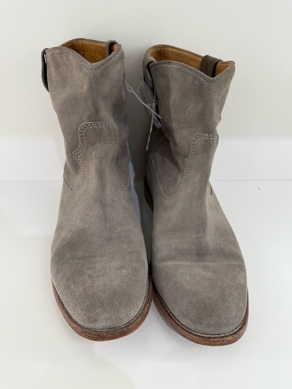 Isabel Marant Suede Grey Boots Sz 40/9.5